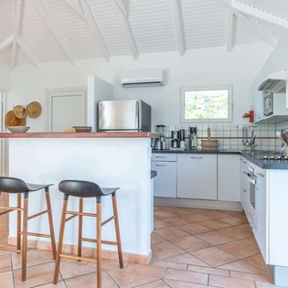 Kitchen at WV STC, Camaruche, St. Barthelemy