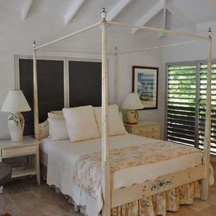 Bedroom at PIE BAI, Beach Side/Baie Longue, St. Martin