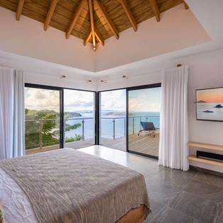 Bedroom at WV GDV, Vitet, St. Barthelemy