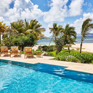 Villa Pool at AXA BES, Blowing Point, Anguilla