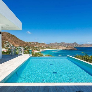Villa Pool at WV TAR, Camaruche, St. Barthelemy