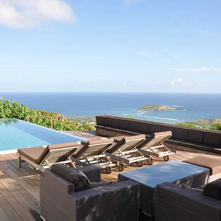 Deck at WV TED, Vitet, St. Barthelemy