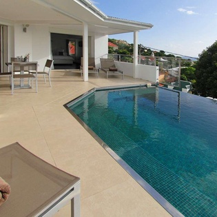 Villa Pool at WV ROS, Gustavia, St. Barthelemy