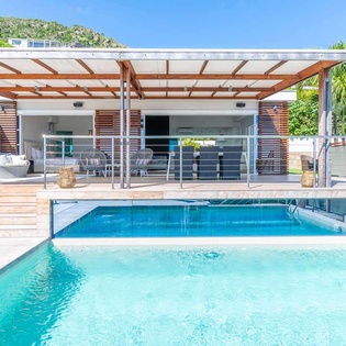 Villa Pool at WV BEL, Vitet, St. Barthelemy