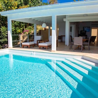 Villa Pool at WV TOR, Lorient, St. Barthelemy