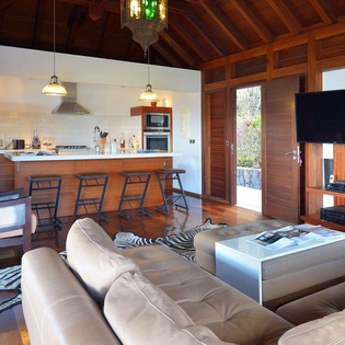 Living Room at WV MJS, Flamands, St. Barthelemy