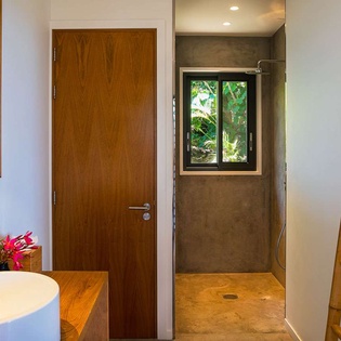 Bathroom at WV CRK, Petit Cul de Sac, St. Barthelemy