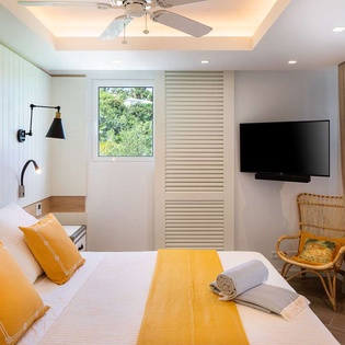 Bedroom at WV LBC, St. Jean, St. Barthelemy