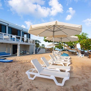 Beach at AXA SBH, Little Bay, Anguilla