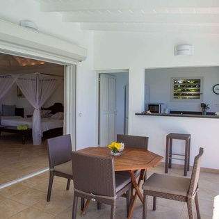 Dining Room at WV TOR, Lorient, St. Barthelemy