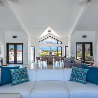Living Room at AXA PBA, Blowing Point, Anguilla