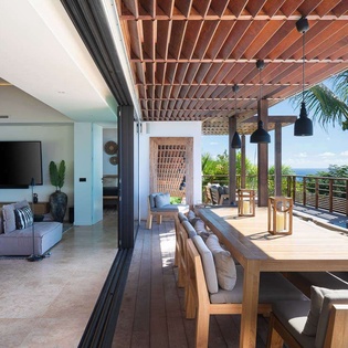 Veranda at WV GYP, Gouverneur, St. Barthelemy