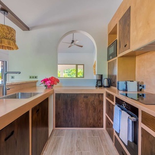 Kitchen at SXM CAP, Beach Side/Baie Rouge, St. Martin