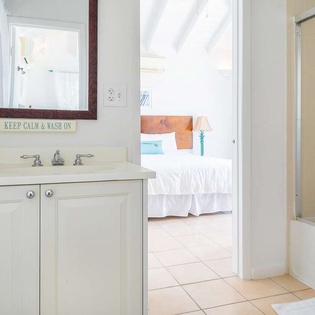 Bathroom at TC SFL, Long Bay Beach, Turks & Caicos