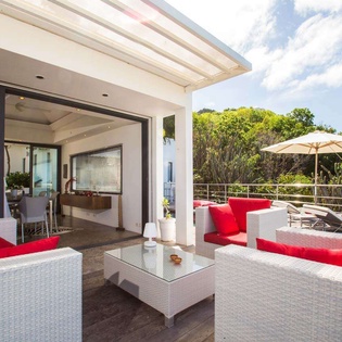 Deck at WV AGV, Vitet, St. Barthelemy