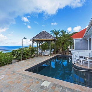 Villa Pool at WV GDF, Colombier, St. Barthelemy