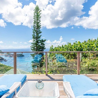Sitting Room at WV MGO, Colombier, St. Barthelemy
