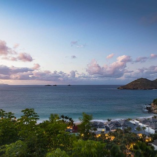 The view from WV ART, Flamands, St. Barthelemy