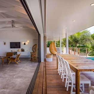 Terrace at WV SUM, Pointe Milou, St. Barthelemy