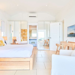 Bedroom at WV ANK, Colombier, St. Barthelemy