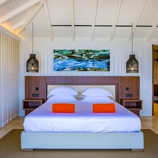 Bedroom at WV BLK, Marigot, St. Barthelemy