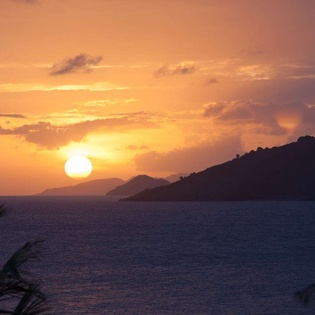 The view from WV JCC, Pointe Milou, St. Barthelemy