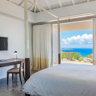 Bedroom at WV ECO, Gouverneur, St. Barthelemy