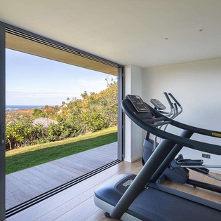 Gym at WV LER, Colombier, St. Barthelemy