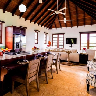 Interior of AXA NEV, Long Bay, Anguilla