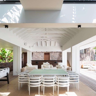 Dining Room at WV FEL, Lorient, St. Barthelemy