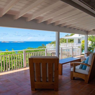 Terrace at WV CAR, Lorient, St. Barthelemy