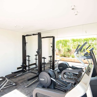 Gym at WV BCA, Corossol, St. Barthelemy