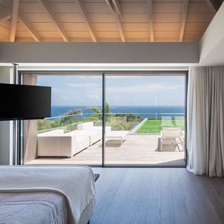 Bedroom at WV FEL, Lorient, St. Barthelemy