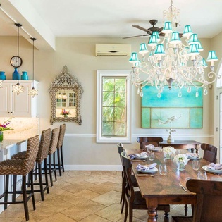 Dining Room at IE PAP, Grace Bay Turtle Cove, Turks & Caicos