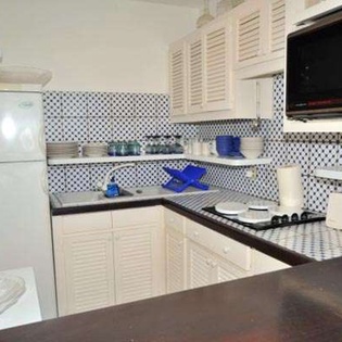 Kitchen at WV PUL, Gustavia, St. Barthelemy