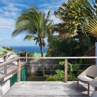 Deck at WV HBV, Flamands, St. Barthelemy