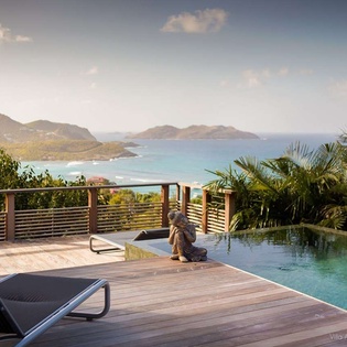 Deck at WV NGE, St. Jean, St. Barthelemy