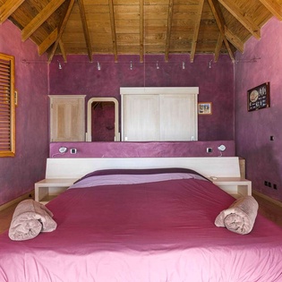 Bedroom at WV KAN, Colombier, St. Barthelemy