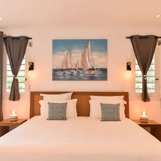 Bedroom at WV ACR, Vitet, St. Barthelemy