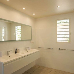 Bathroom at WV PRE, Gustavia, St. Barthelemy