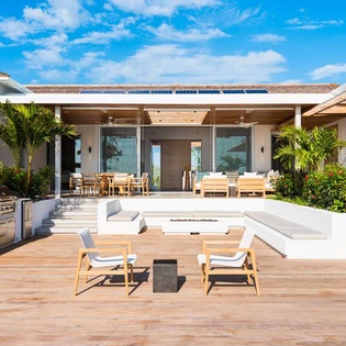 Deck at IE HES, Silly Creek/Taylors, Turks & Caicos