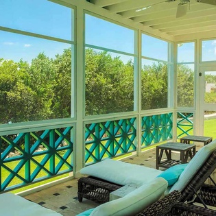 Veranda at AXA TNM, Elsie Bay, Anguilla