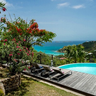 Villa Pool at WV REL, St. Jean, St. Barthelemy
