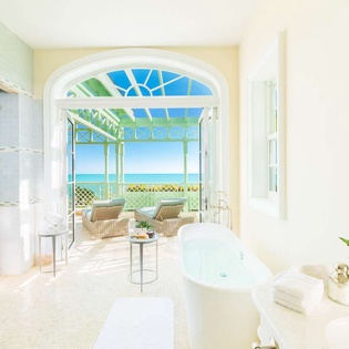 Bathroom at TC 6BV, Long Bay Beach, Turks & Caicos