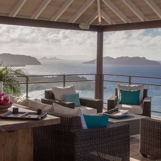 Gazebo at WV GEA, Petite Saline, St. Barthelemy