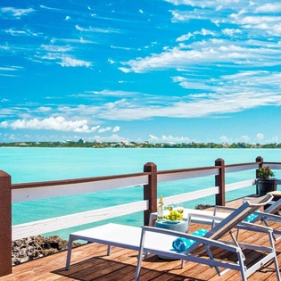 Terrace at IE BAS, Chalk Sound/Taylors, Turks & Caicos