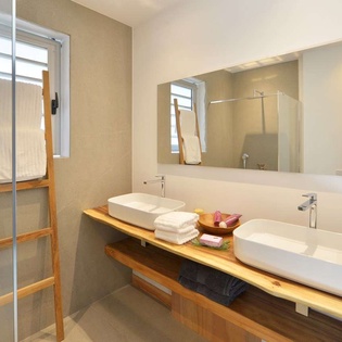 Bathroom at WV ABR, Anse des Cayes, St. Barthelemy