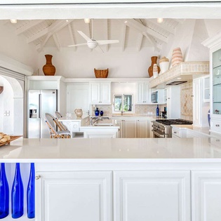 Kitchen at SXM MER, Hillside/Baie Longue, St. Martin