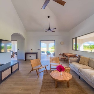 Living Room at SXM CAP, Beach Side/Baie Rouge, St. Martin