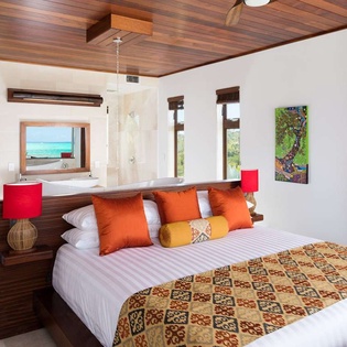 Bedroom at PL KAN, Grace Bay Turtle Cove, Turks & Caicos